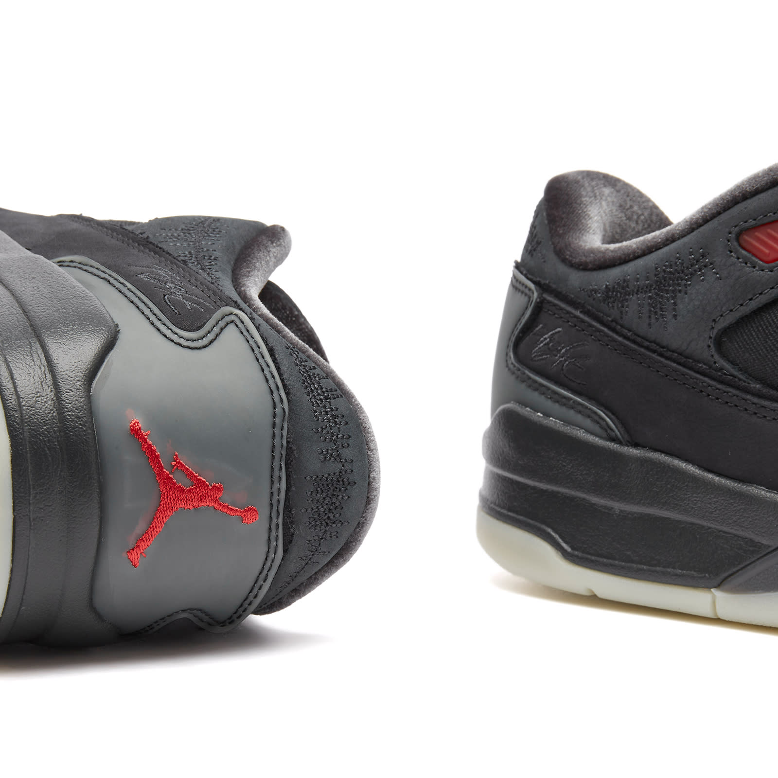 Air Jordan Flight Court SP Sneaker in Black/Red/Noir