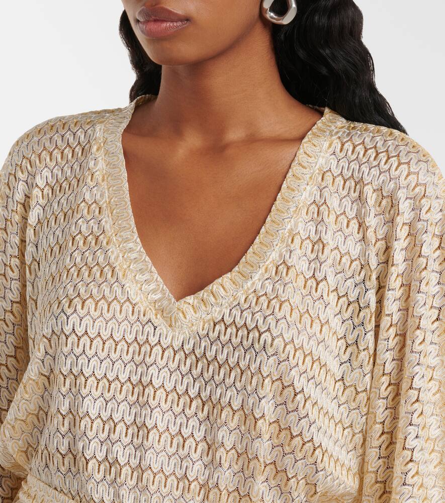 Melissa Odabash Kaftan Anna aus Lamé