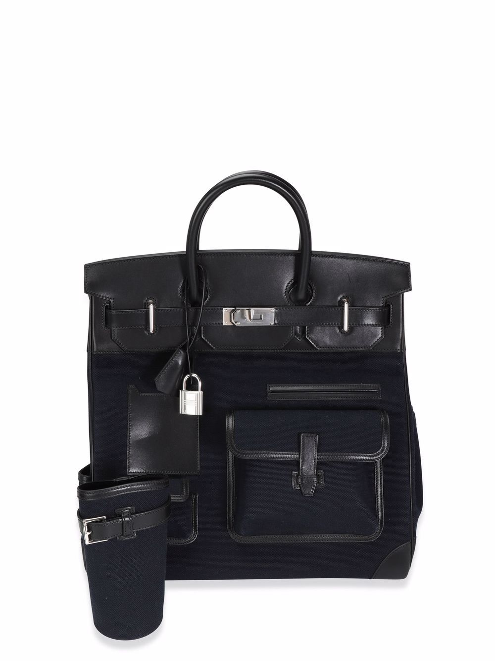Pre-owned Haut à Courroies 40 handbag - Black