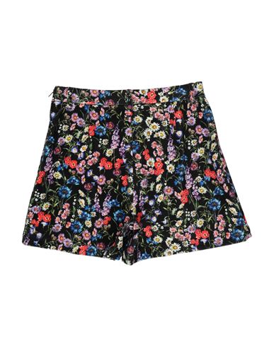 Kid Girl Shorts & Bermuda Shorts Black Size 11 Cotton, Elastane