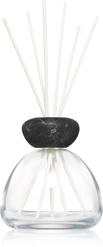 Millefiori Air Design Marble Glass Clear diffusore di aromi senza ricarica Black Cap