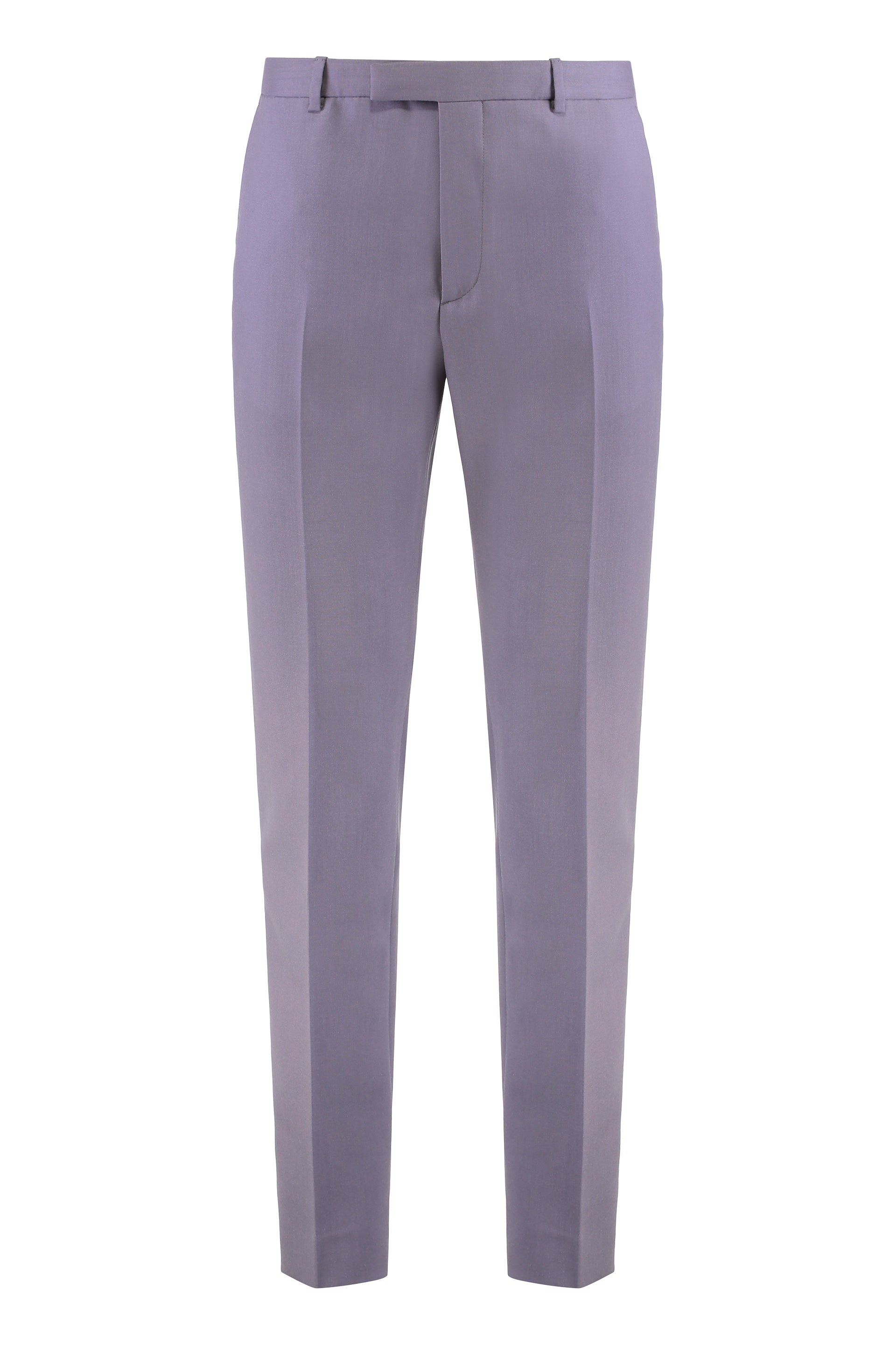Slim-Fit Dry Wool Gabardine Trousers
