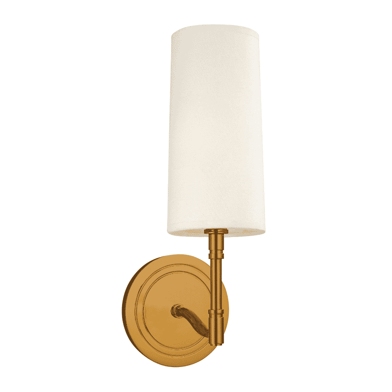 Dillon 14" Wall Sconce in Aged Bra
