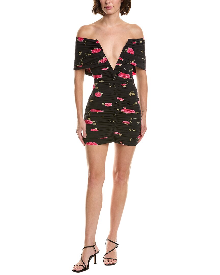 Off-Shoulder Floral Midi Dress