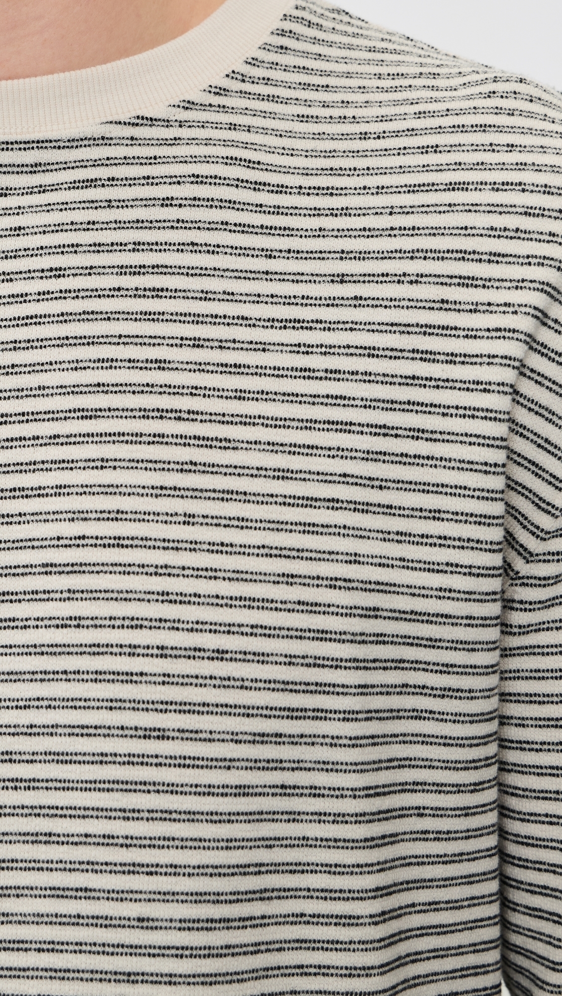 Sundown Terry Crewneck Nautical Stripe