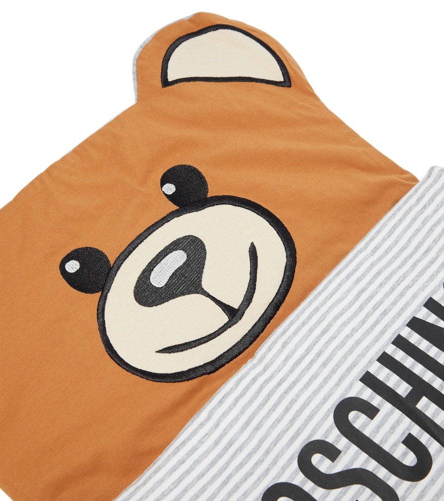 Moschino Kids Baby Teddy Bear sleeping bag