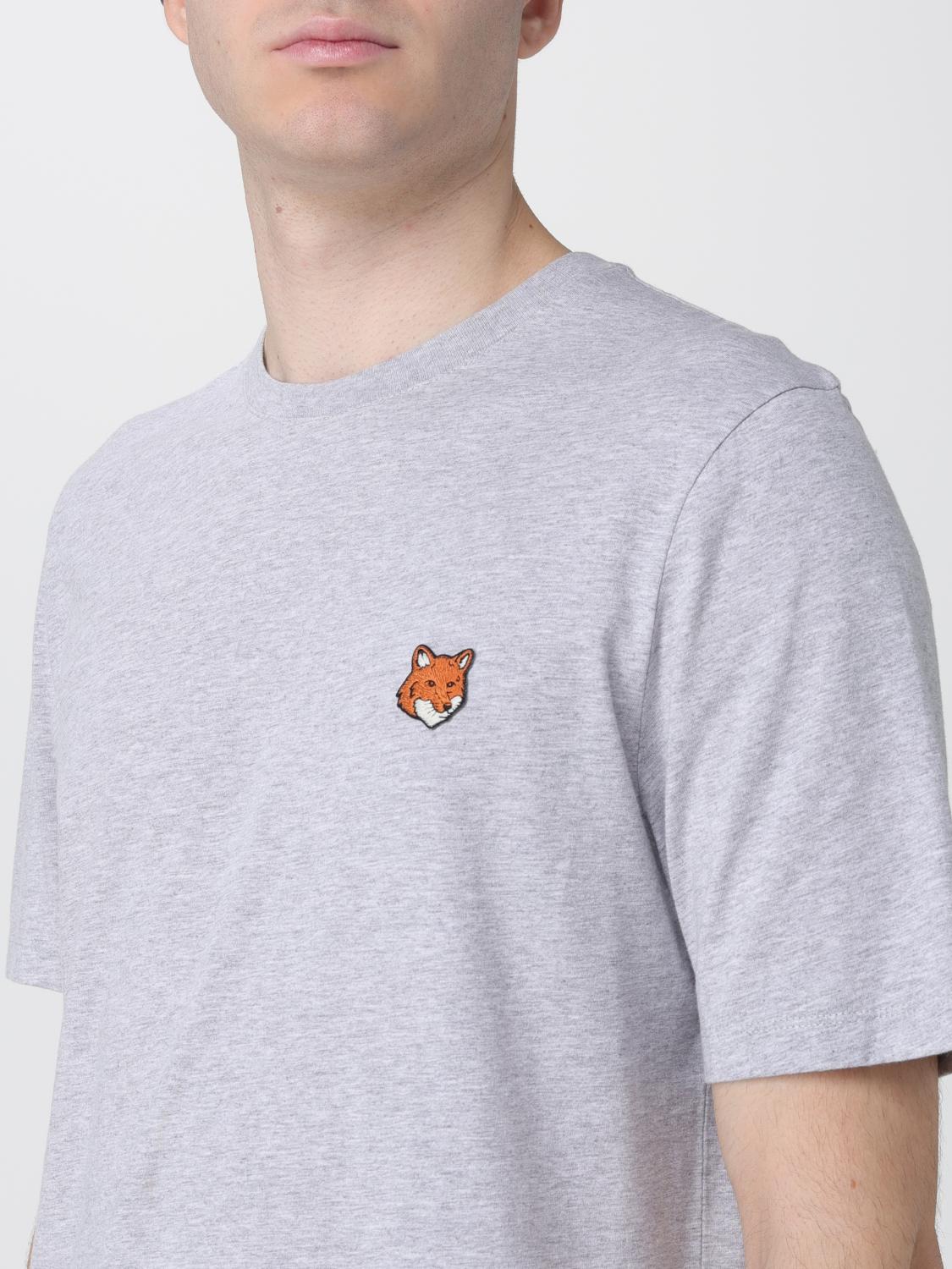 T-Shirt MAISON KITSUNÉ Men color Grey 1