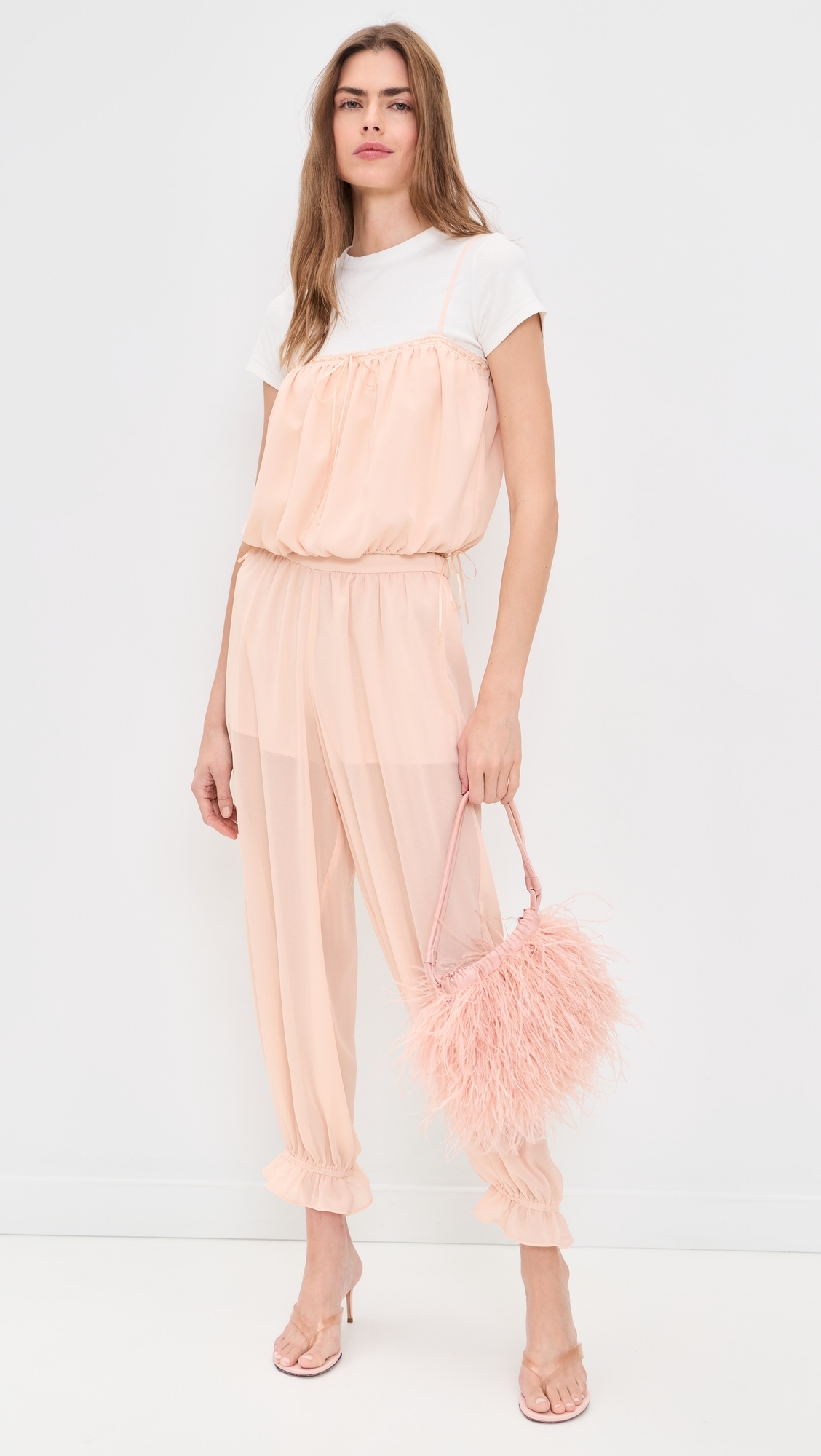 Jasmine Cami Top Peach