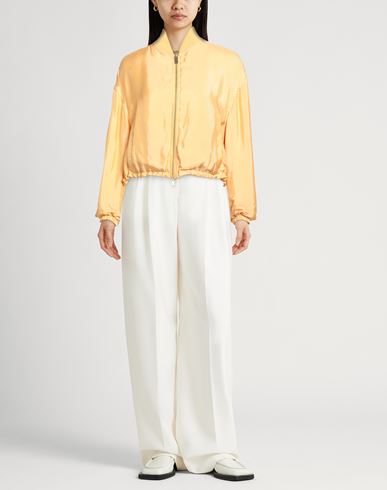 Woman Jacket Marigold Size 4 Viscose, Cupro