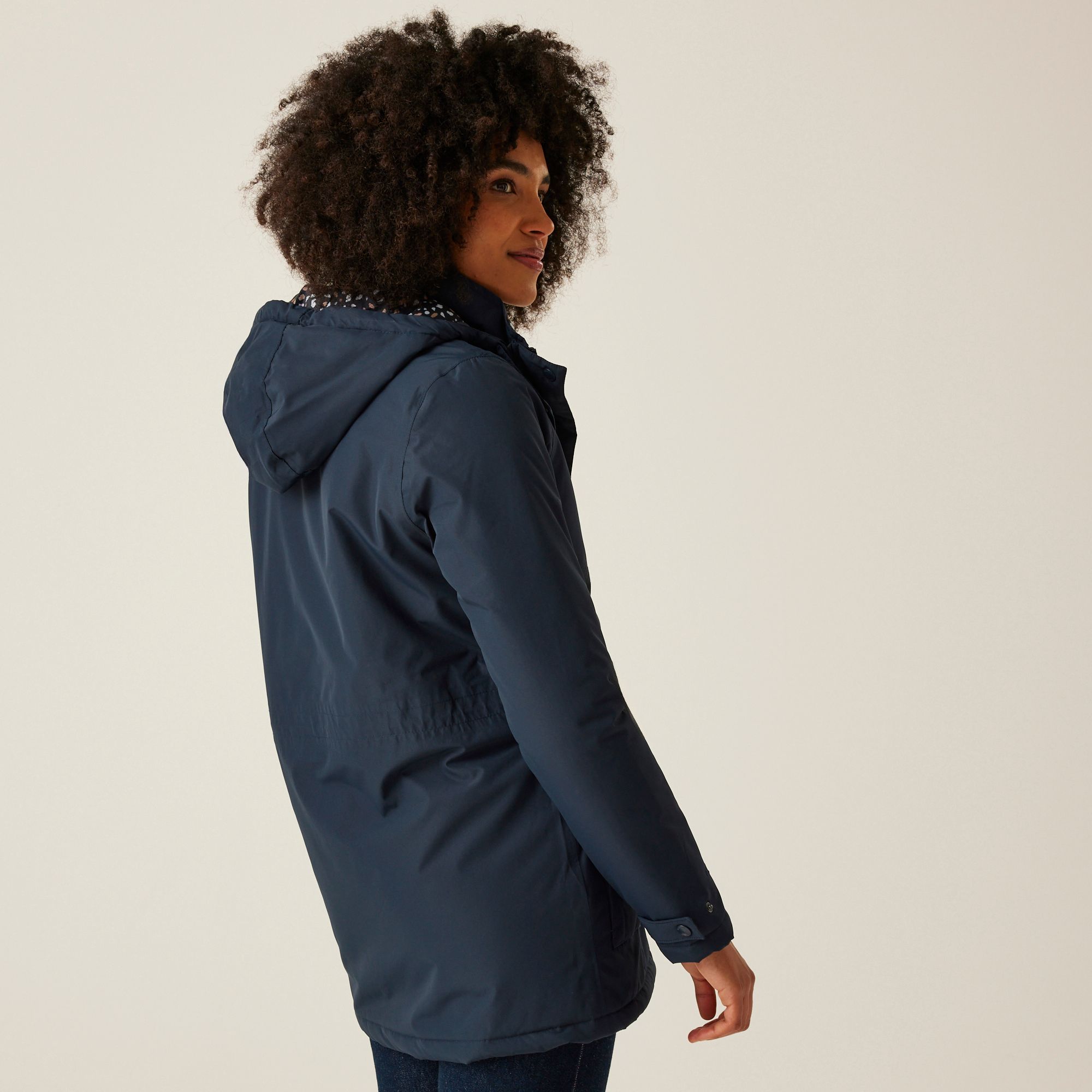Regatta Mireya Waterproof Insulated Jacket In Navy