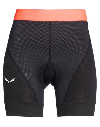 Vento Woman Shorts & Bermuda Shorts Black Size 10 Polyamide, Elastane, Lyocell, Virgin Wool
