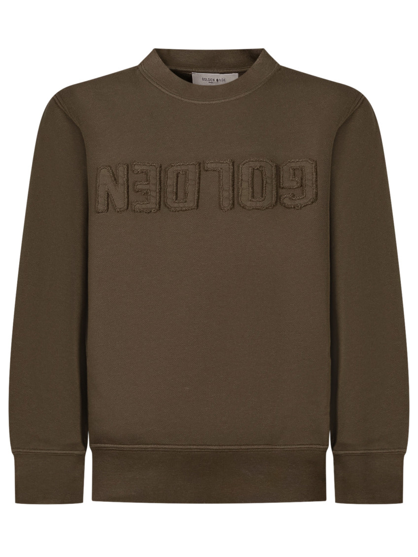 Kids Green Logo Sweatshirt