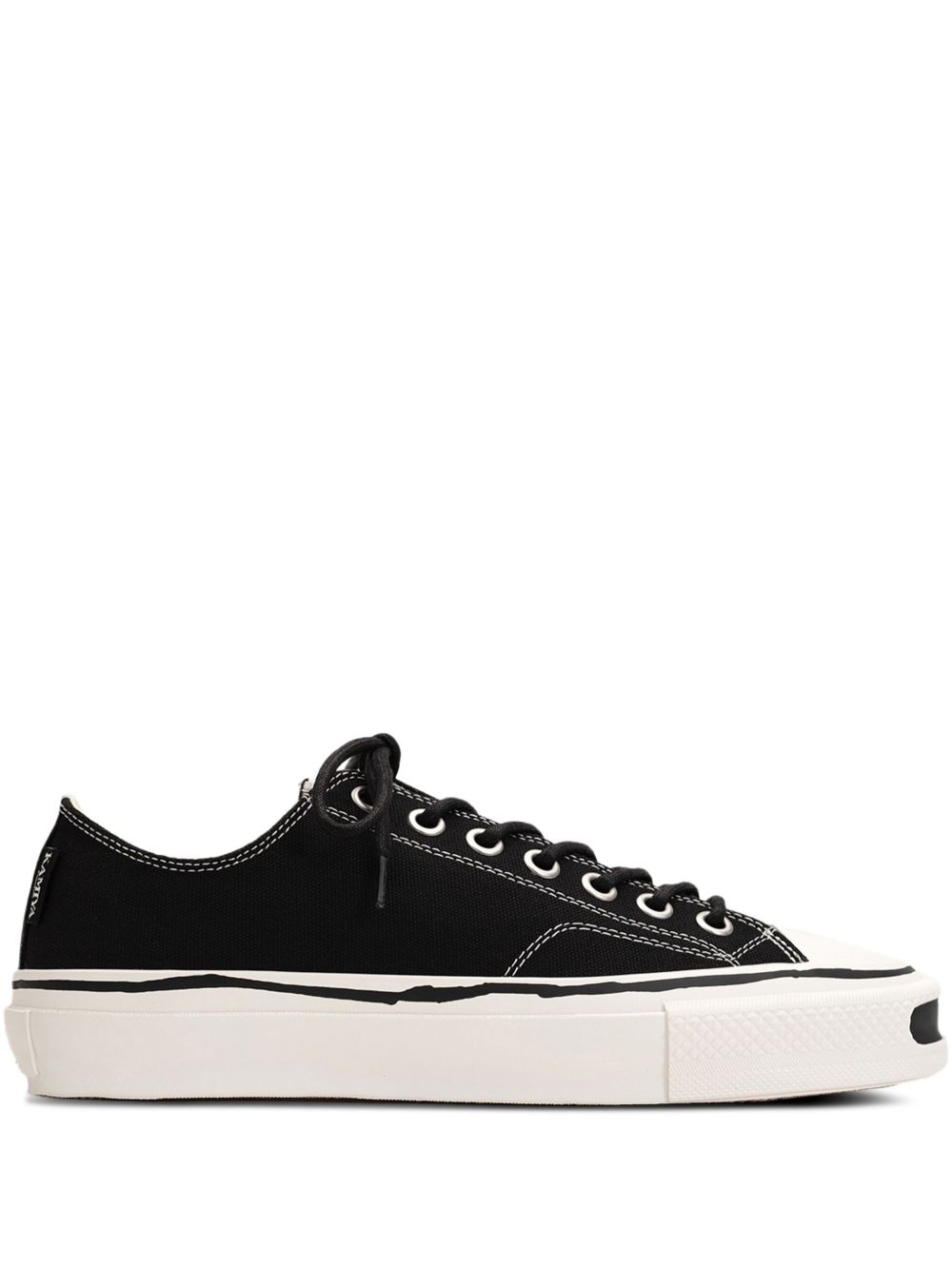 Joey vulcanized cotton sneakers - Black