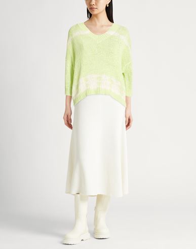 Woman Sweater Light green Size XS Cotton, Polyamide