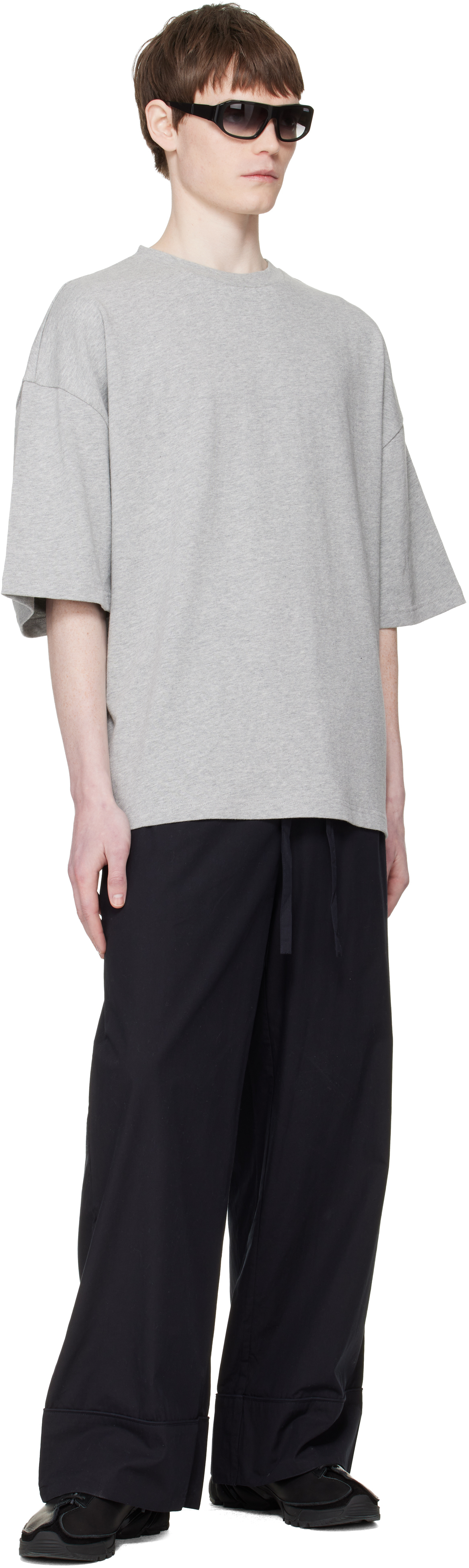 Gray Heavy Boxy T-shirt