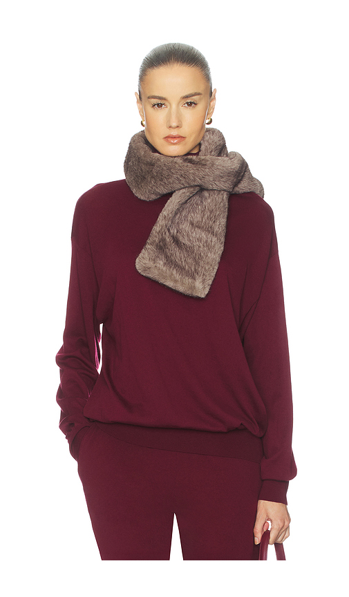 Helsa Madeira Oversized Turtleneck in Oxblood - Burgundy. M also in XXS, XS, S