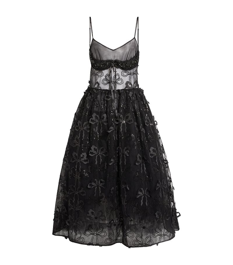 Embellished Midi Dress