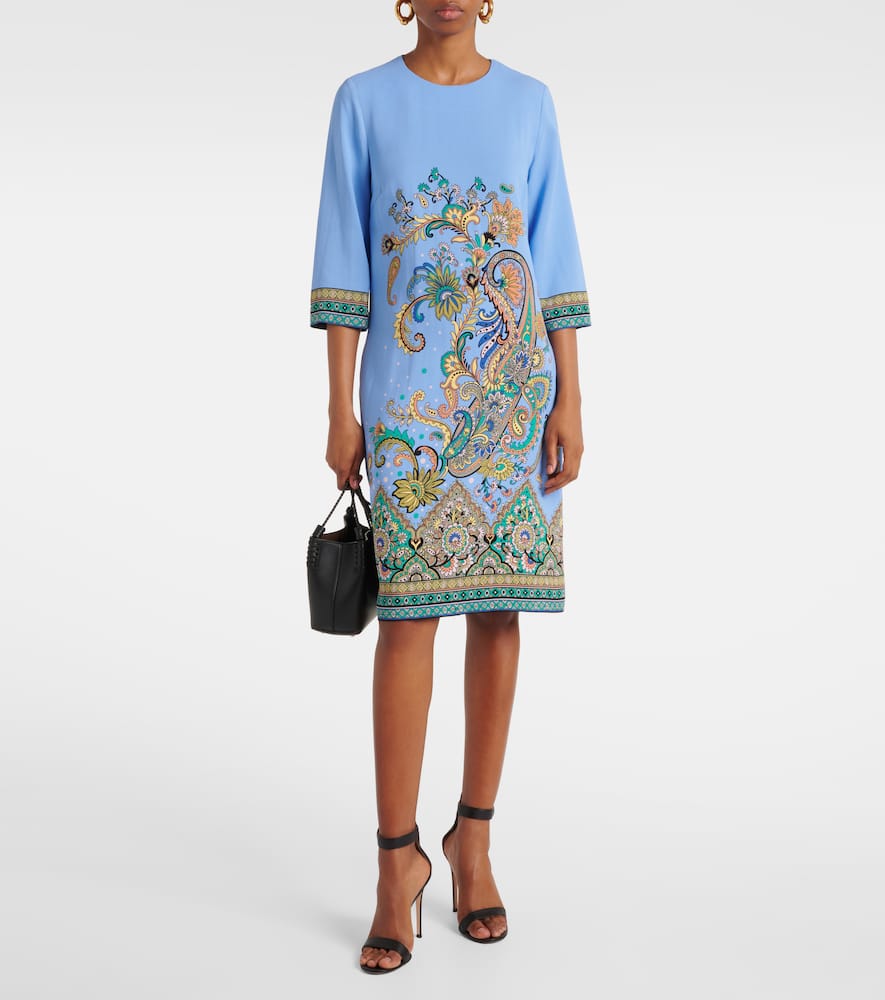 Paisley minidress