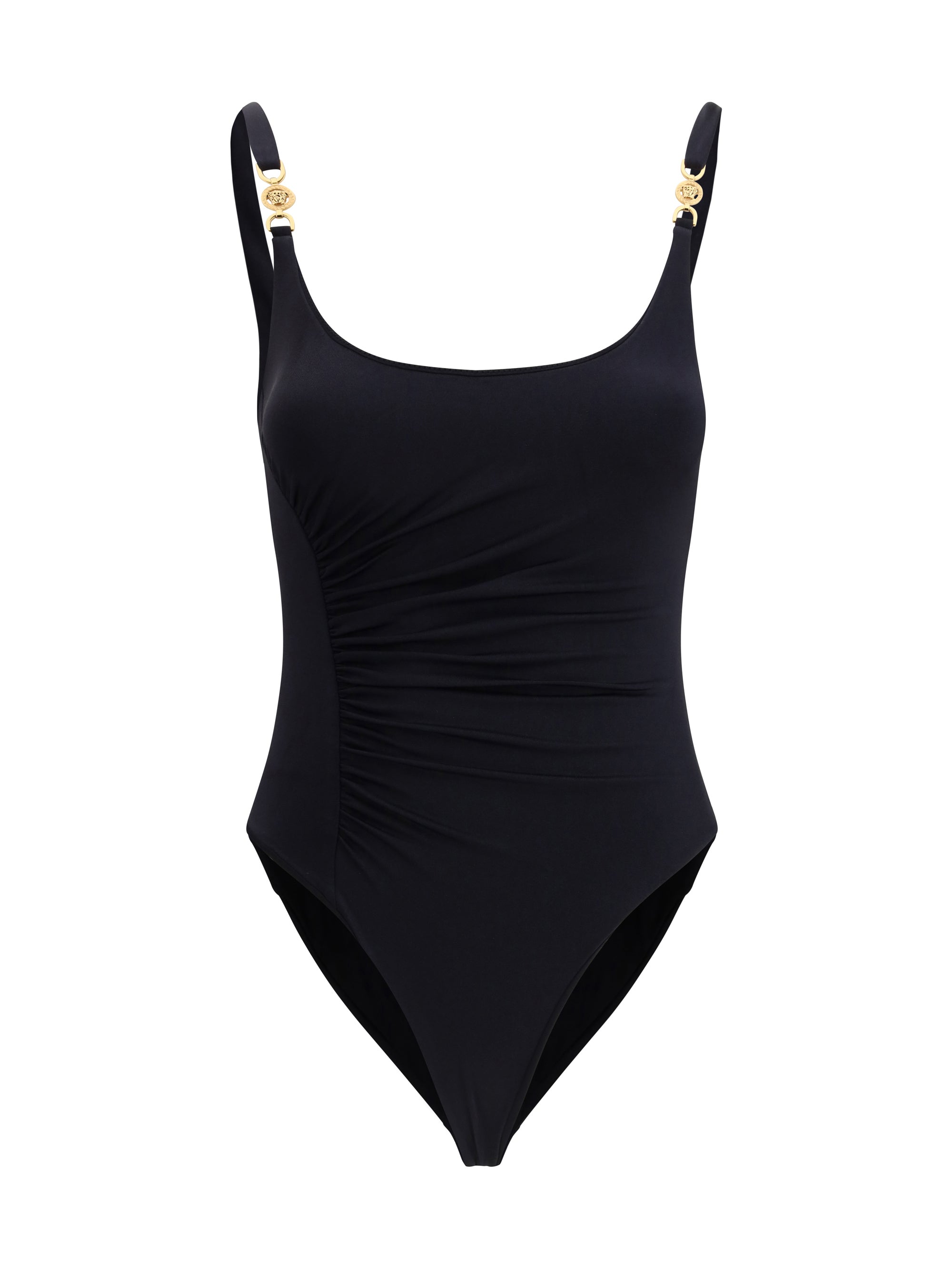 Medusa 95 Gathered Swimsuit — Black