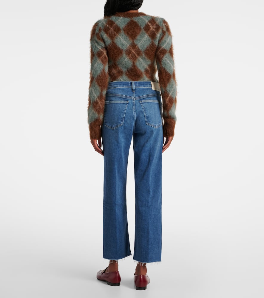 Palma high-rise straight jeans