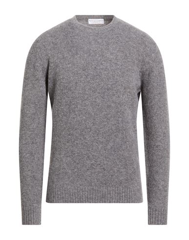 Man Sweater Grey Size 38 Cashmere, Silk, Polyester