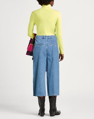Woman Jeans Blue Size 36 Cotton, Recycled cotton