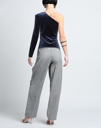 Woman Top Navy Size 2 Polyester, Elastane