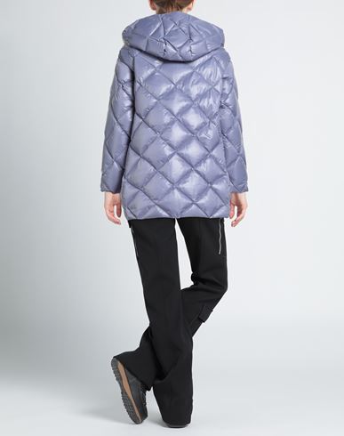 Woman Puffer Light blue Size 4 Polyamide