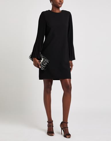 Woman Mini dress Black Size 10 Polyester, Elastane