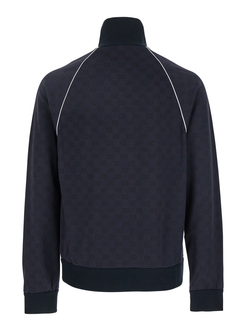 Embroidered Nylon Blend Sweatshirt