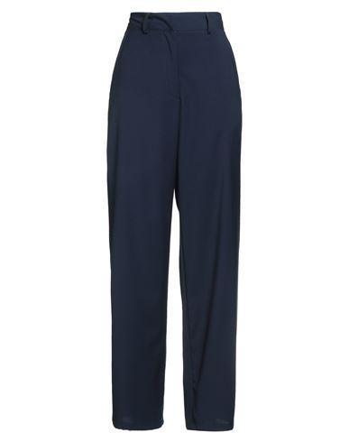 Marsēm Woman Pants Navy Size 4 Polyester, Viscose, Elastane