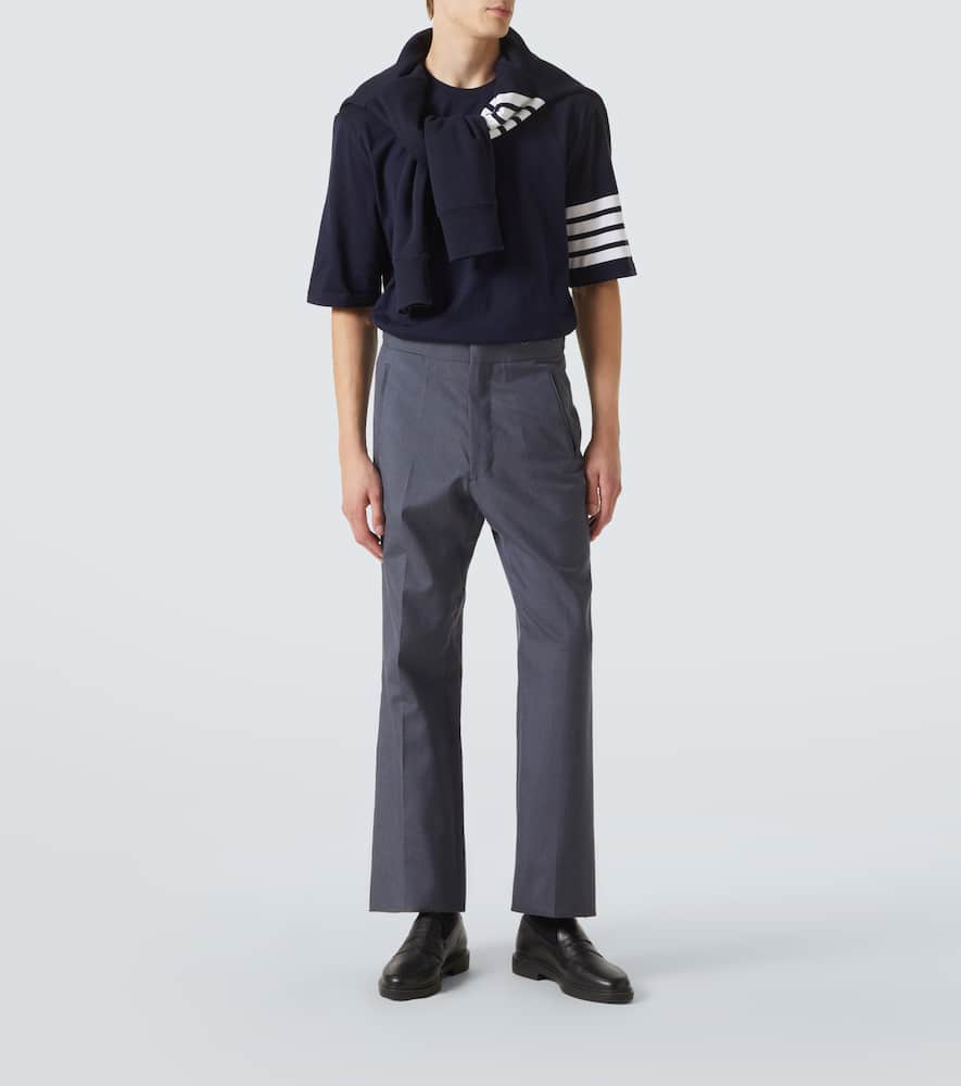 Thom Browne 4-Bar cotton jersey T-shirt