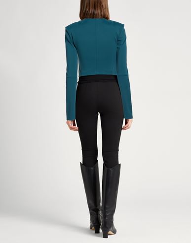 Woman Jacket Deep teal Size 4 Viscose, Polyamide, Elastane