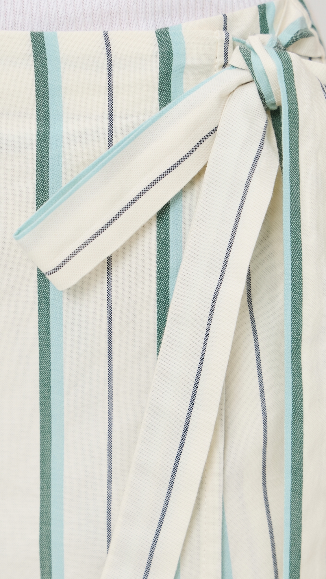 Gracia Skort Verde Stripes Verde Stripes