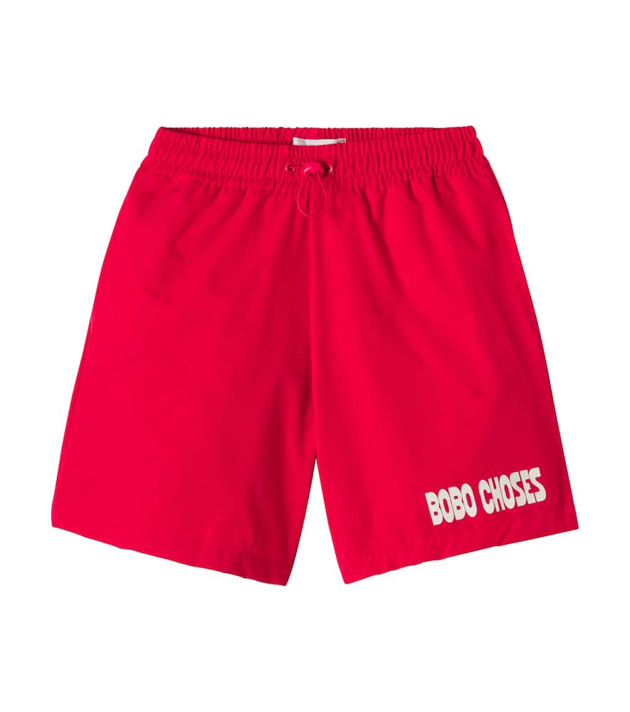 Logo swim trunks