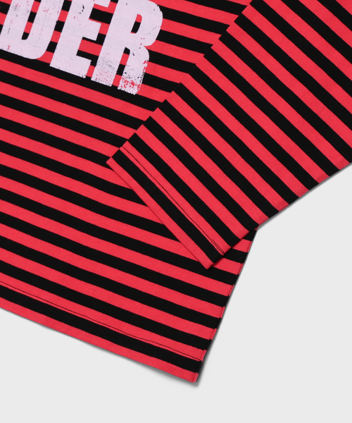 SP Stripe Long Sleeve Red