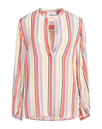 Aglini Woman Top Red Size 6 Acetate, Viscose