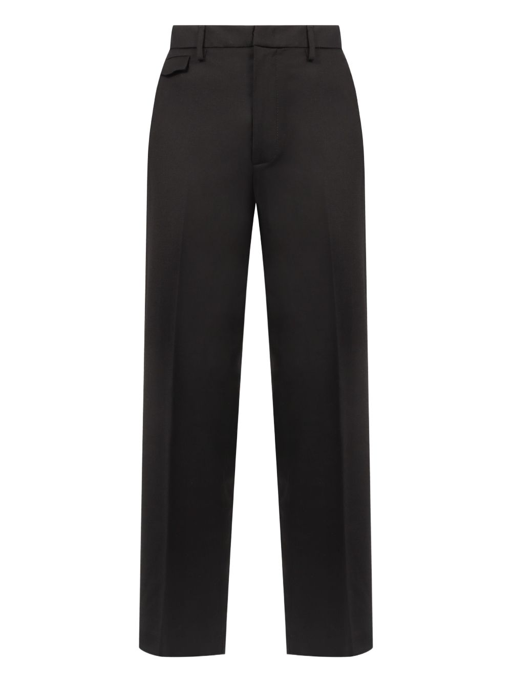 Wool-blend pants - Black