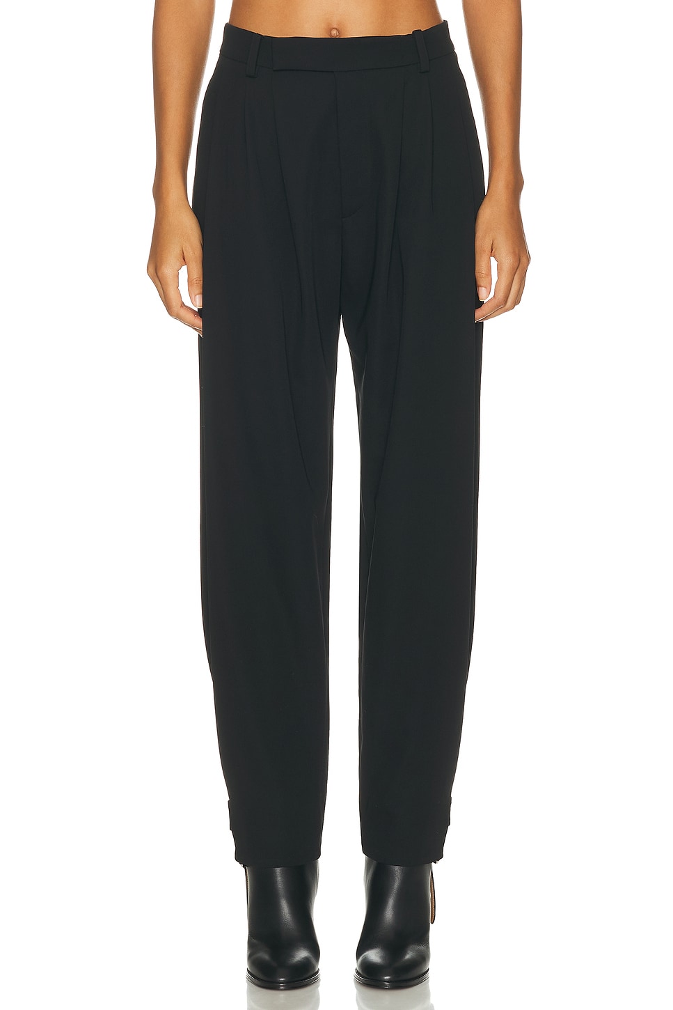 Ralph Lauren Collection Jeanne Trouser in Black - Black. 6 also
