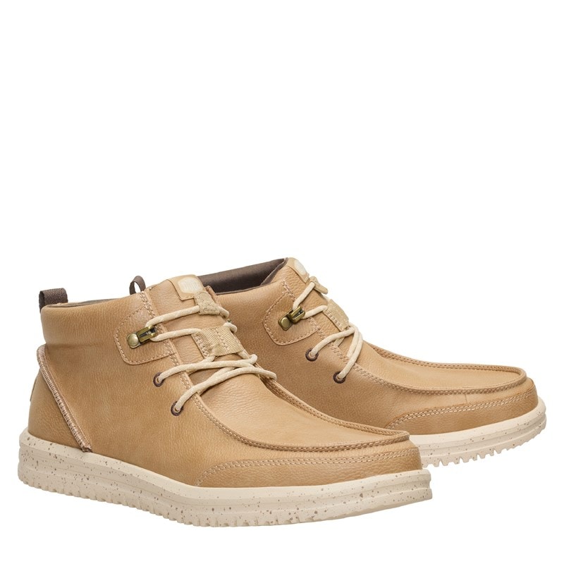 Men's Bradley Chukka Classic Lace Up Boots (Tan)