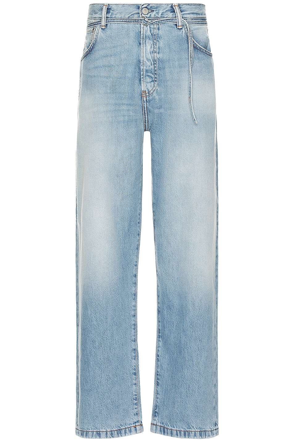 Acne Studios 1991 Toj Vintage Straight Denim Jean In Light Blue in Light Blue - Denim-Light. 30 also
