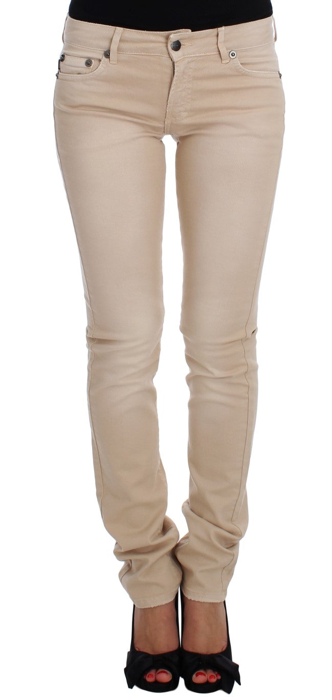 White Diamond Jeans — Beige