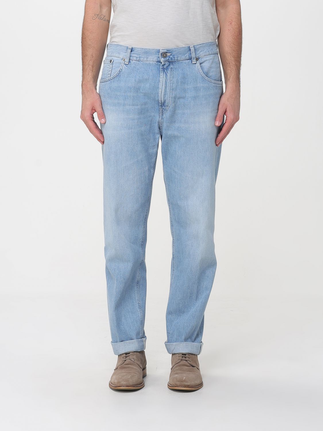 Jeans Men color Navy