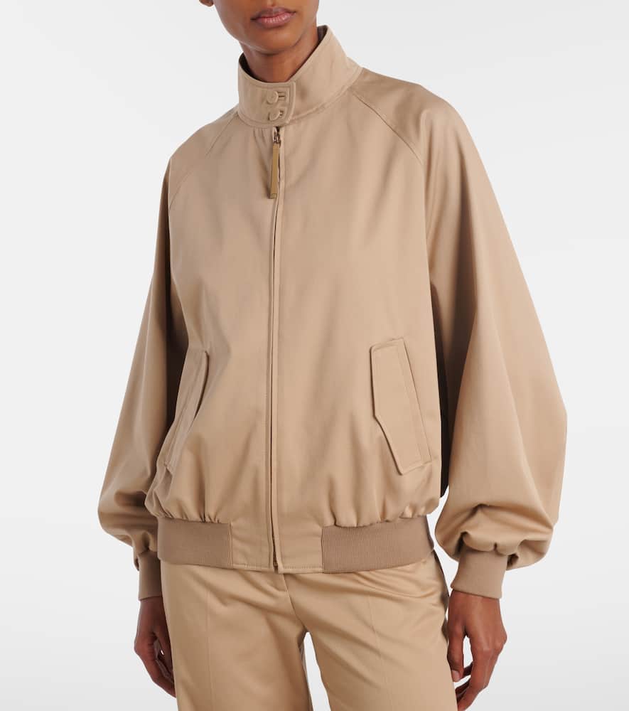 Wynne cotton bomber jacket