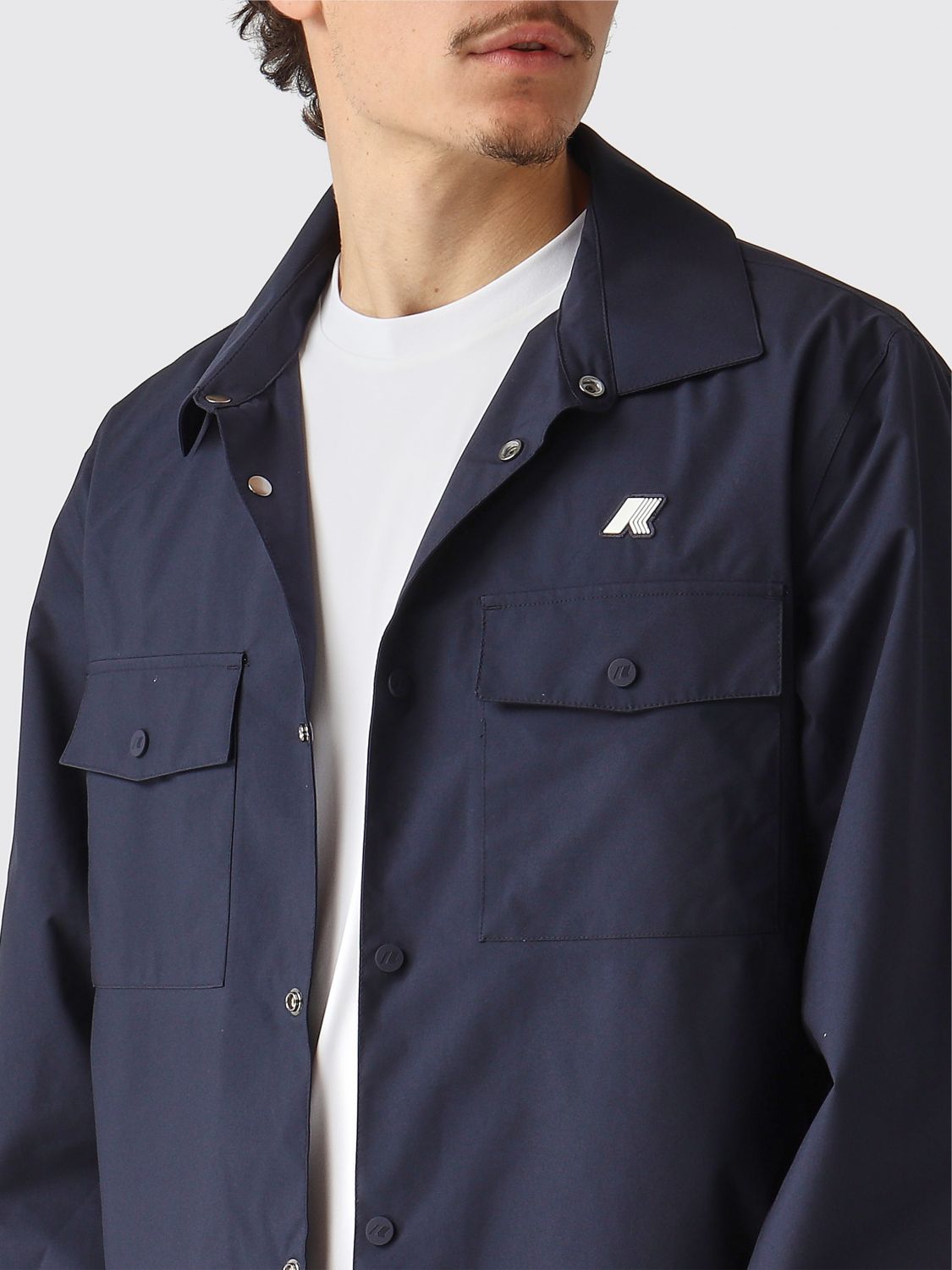 Jacket Men color Blue