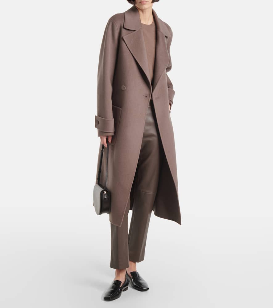 Coleman leather slim pants