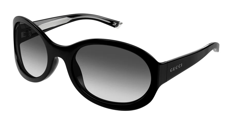 Grey Gradient Oversized Ladies Sunglasses GG2012S 001 62