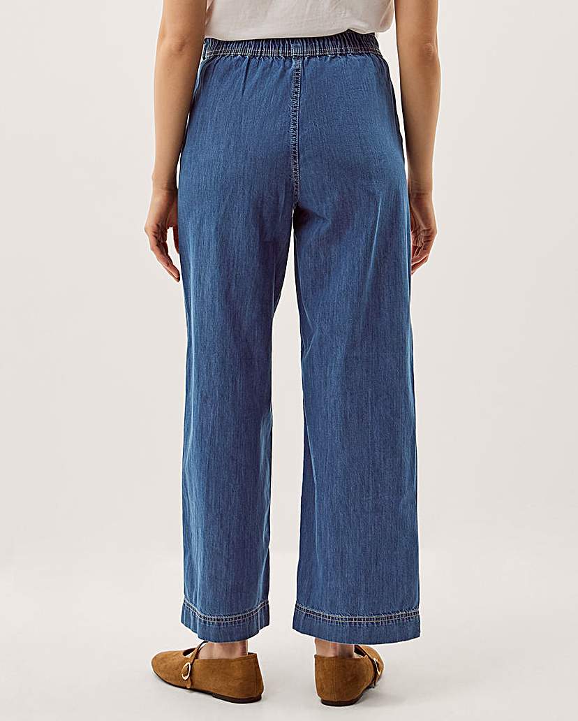 Monsoon Harper Regular Wide Leg Jean