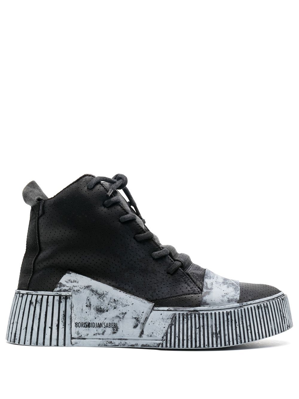 Bamba platform high-top sneakers - Black