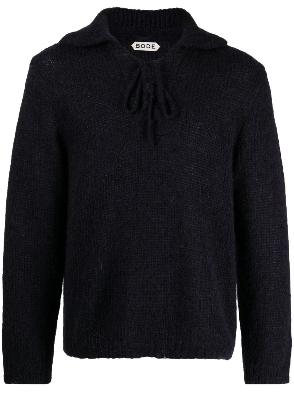 Alpine lace-up jumper - Yellow
